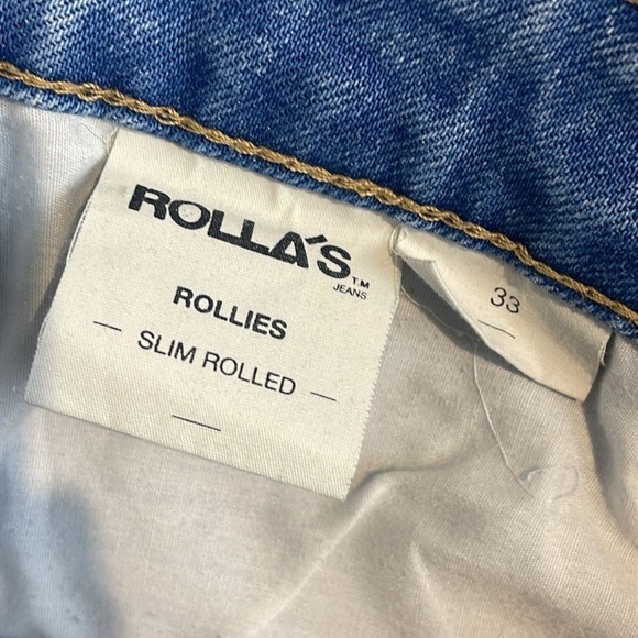 Rolla's Rollies Slim Roll Jeans Size 33 - Picture 10 of 10
